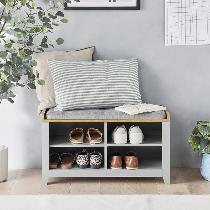 8 Pair Shoe Storage Bench