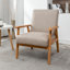 Fauteuil de style moderne Mid-Century de 25,38 po de largeur-2127115391