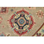Tapis unique brun de 7 pi 10 po x 7 pi 11 po