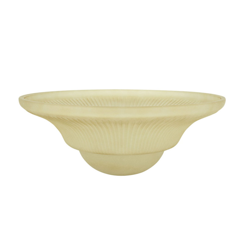 Abat-jour d'intérieur en verre 16 po