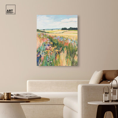 Toile ouverte «Open Field I» par Art Remedy