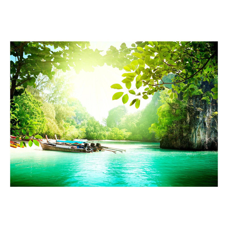 Murale Amrom Heavenly Landing, L 82 po x l 118 po, Non-Woven