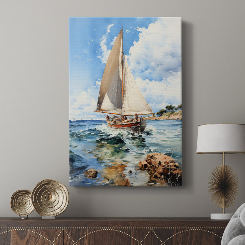 NAUTICAL Series CECXLI - Gallery Cavas, H 12 po x l 8 po