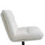 Chaise de bureau commerciale rembourrée à dossier moyen et rembourrée