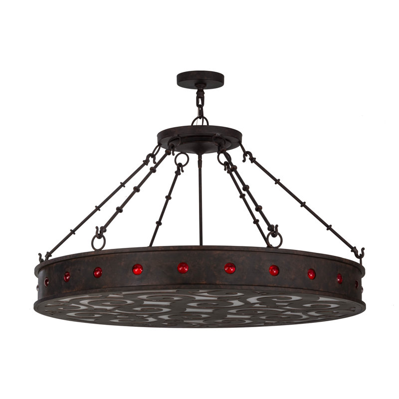 Lustre tambour 16 lumières Jules