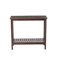Console en bois d'acacia (table incluse seulement)