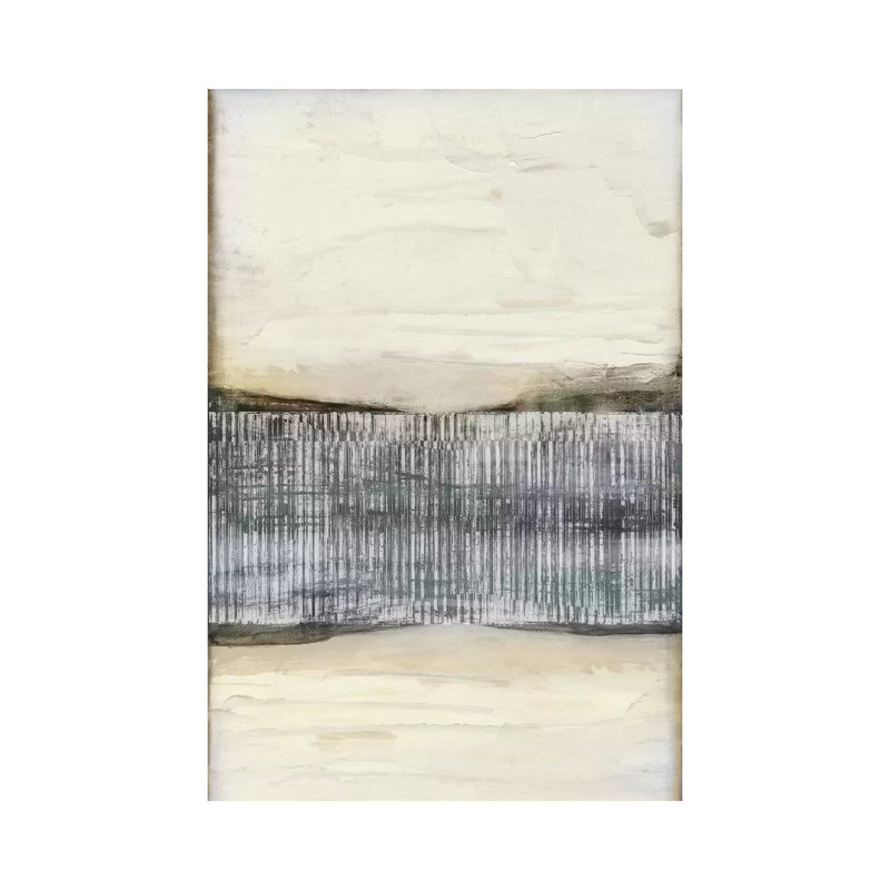 Divided Horizon I by Jennifer Goldberger - Wrapped Canvas Painting, 101.6 cm H x 66.04 cm W x 3.175 cm D