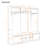 79.1''W Wooden Hall Tree With Shoe Storage, Entryway Bench With 8 Cubbies, 7 Coat Hooks, Adjustable Shelf And Storage Cabinet-1504925198
