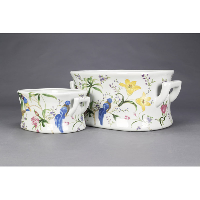 Ensemble de pots à fleurs 2 pièces