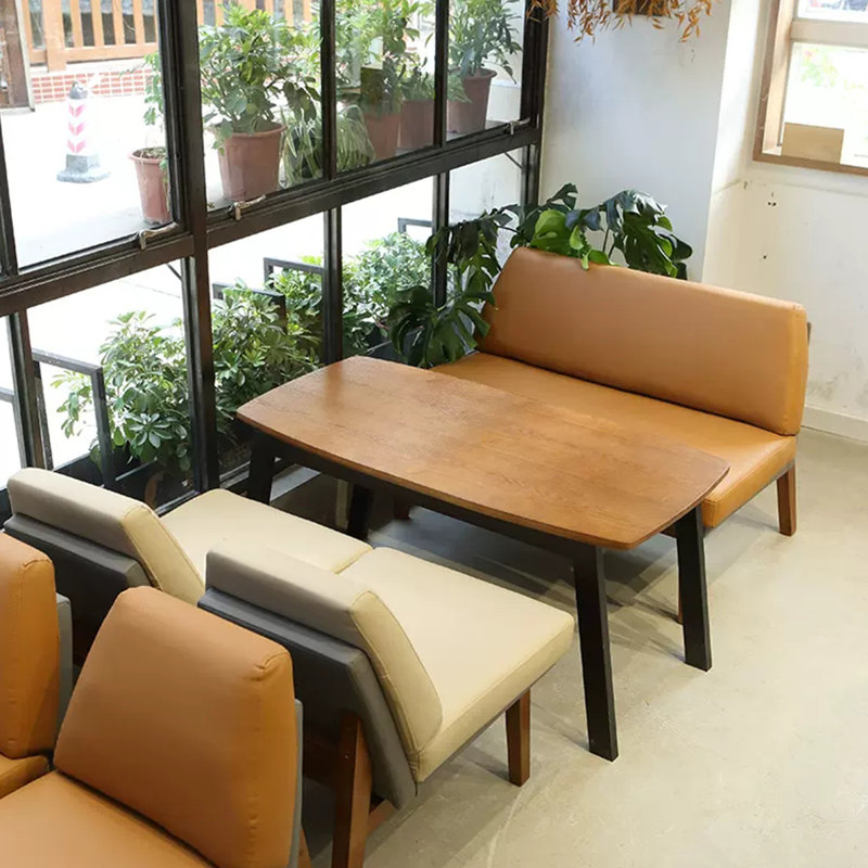 Ensemble de 2 banquettes pour canapé Cafe Casual, Beige