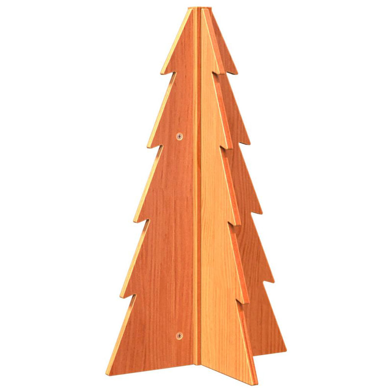 Christmas Decorative Accent, 69.5cm H x 40cm W x 40cm D, Wax Brown