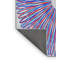 Tapis bleu/rouge à motifs-623110209