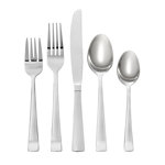 Oneida Avery 90 Piece Everyday Flatware Set, Service For 12