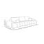 Arc-shaped Khaki Living Room Sofa