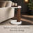 C-Shaped End Table Space-Saving Small Side Table for Couch Multi-Functional Sofa Table with Sturdy Durable Frame