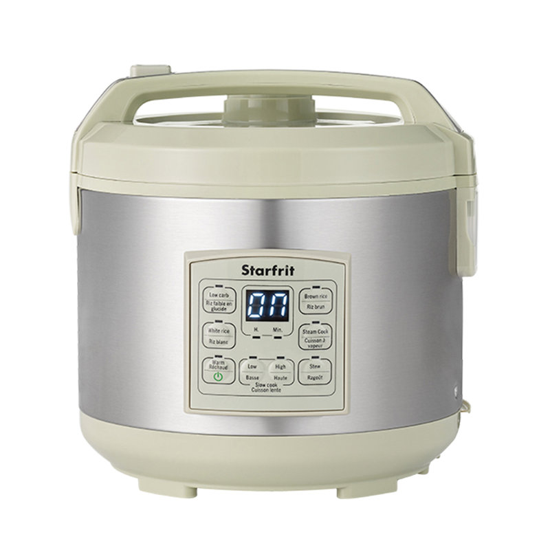 Starfrit 14-Cup 7-Preset Low-Carb Electric Rice Cooker