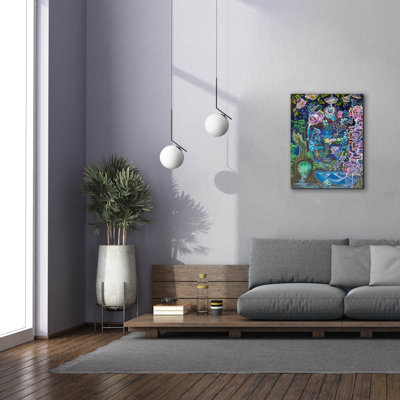  «The Mind's Garden» par Verena Wild, art mural sur toile