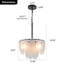 Lustre 3 lumières Paula