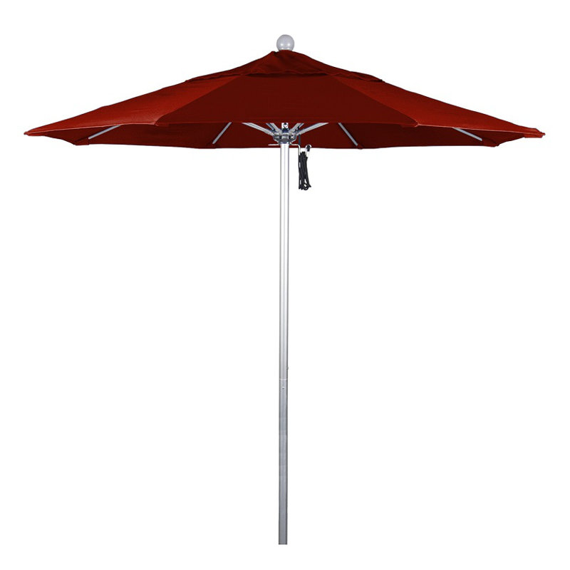Parasol de marché octogonal 7 pi Anadarko, Brique