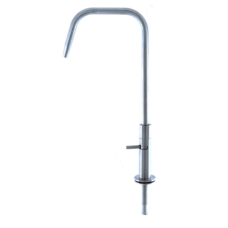 Belfry Kitchen Sandiacre Kitchen Faucet, Brushed Steel