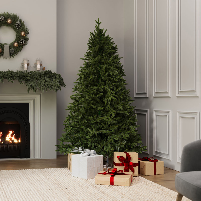 Faux Christmas Tree, 244cm H x 155cm W x 155cm D