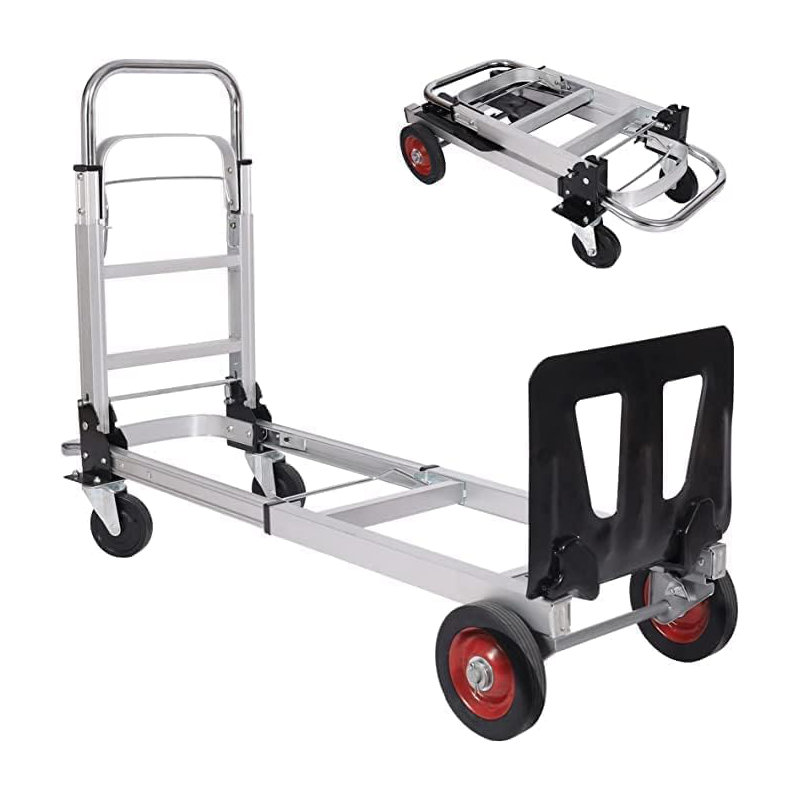 198 Lb. Capacity Foldable Hand Truck Dolly