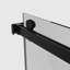 48 po X P 76 po Cabine de douche autoportante double coulissante sans cadre H au fini noir mat-122790621