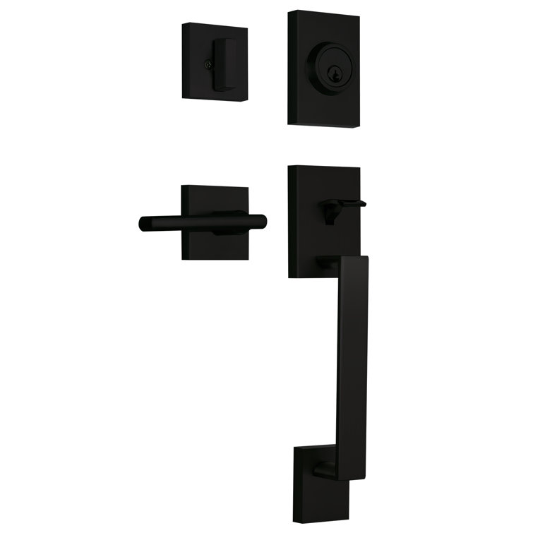 Haven Handleset with Deadbolt and Hulk Door and Hulk Rosette