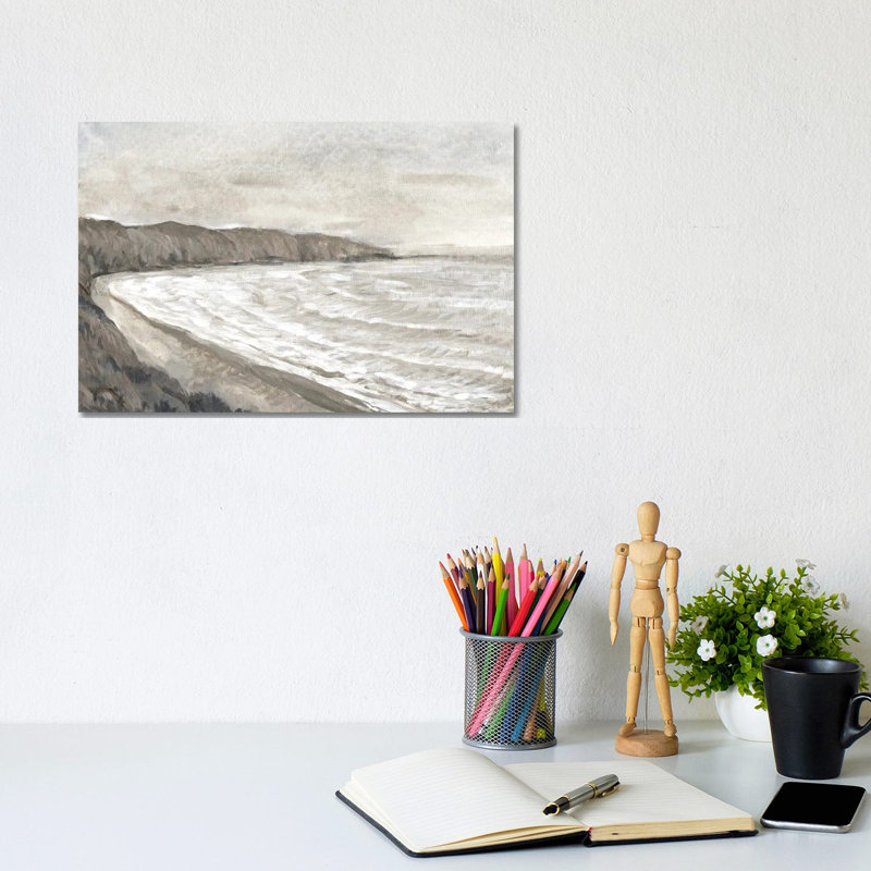 Coastal Shoreline I by Tim OToole - Gallery-Wrapped Canvas Giclée on Canvas, Canvas, 20.32 cm H x 30.48 cm W
