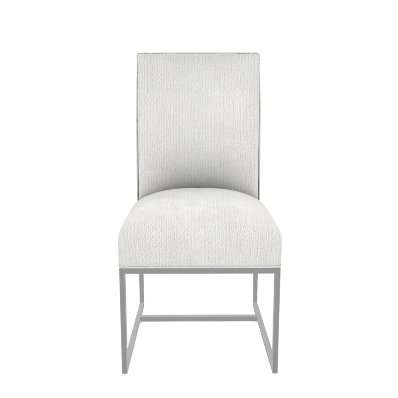 Colton Upholstered Dining Chair, Polyester Blend Kennelly Snow