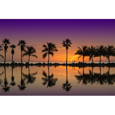 Sunrise In Miami - Wrapped Canvas Photograph