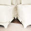 Beige à quatre places revêtu de chenille, avec coussin lombaire mobile, structure en bois, ergonomique, éponge et configuration flexible avec revêtement en chenille, forme, rembourrage résilient,-830696693