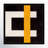 " Composition With Yellow 3 " by Robert Kamnatnik-1812080027-1812080025