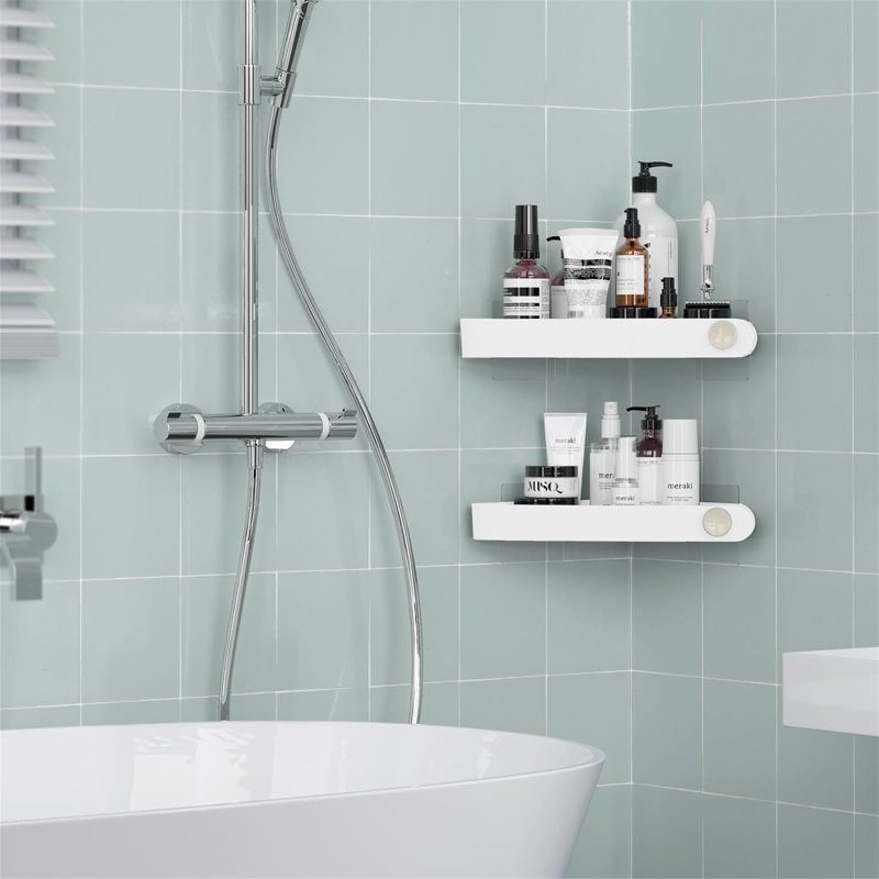 Efharis Shower Caddy, White