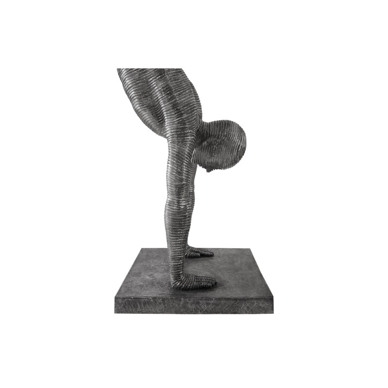Large Aluminum Handstand Sculpture