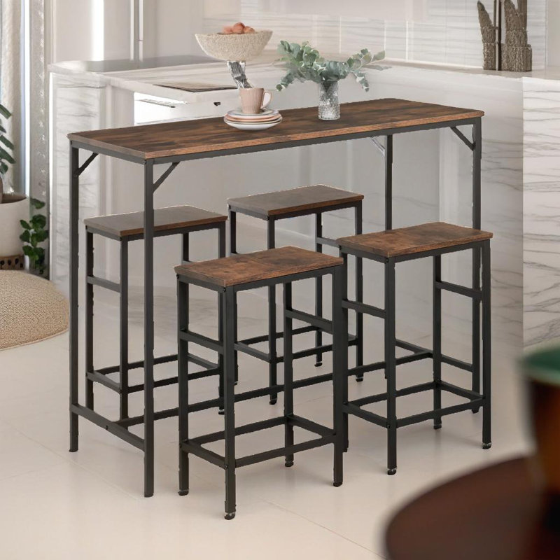 Antiwan 4 - Person Dining Set