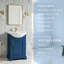 Single Bathroom Vanity with Ceramic Top-1357323878