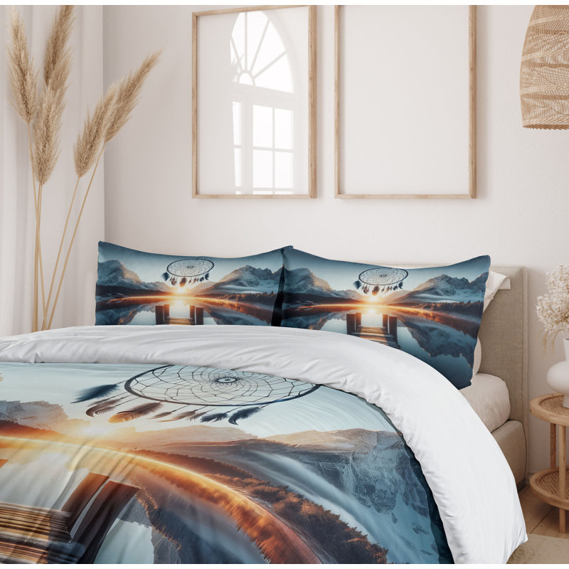 Lake Duvet Cover, King Duvet Cover + 2 Standard Shams