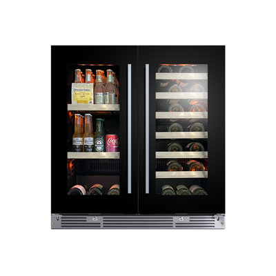 30" Beverage/Wine Double Door