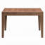 Ensemble de table de salle à manger extensible avec 4 chaises rembourrées Warm Brown