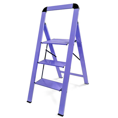 3 - Step Aluminum Folding Step Ladder