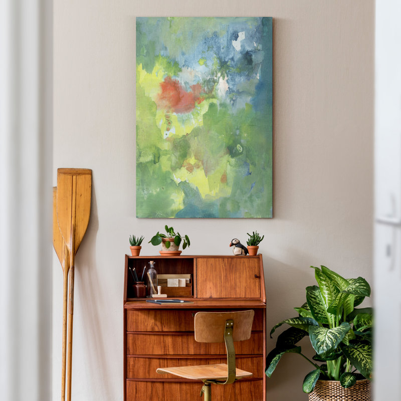 «Gold and Gray Exploration IX», reproduction d'art sur toile, H 12 po x l 18 po x P 1,5 po