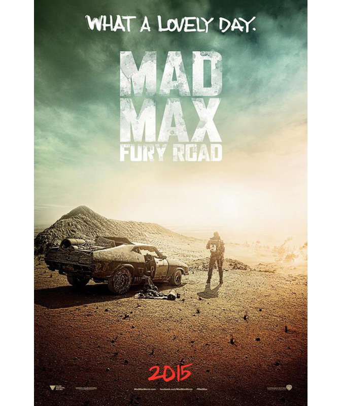 Mad Max Fury Road, H 18 po x l 12 po