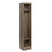 McAlmont 14.75'' Wide Hall Tree, Narrow Coat Rack Freestanding Hall Tree with 3 Hooks, Entryway Furniture for Coat and Shoe Storage, Entryway Organization with an Adjustable Shelf, 14.75"W x 72.5"H x 15.5"D, Drifted Gray-352210075