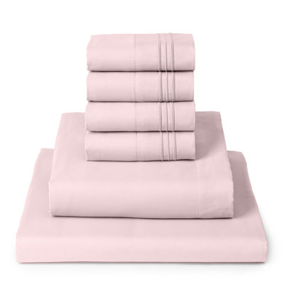 Ensemble de draps 6 pièces Mellanni 1800
