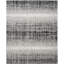 Tapis abstrait argenté / noir Riebe-15994332