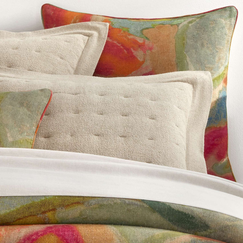 Joy Linen Multi Sham, Euro