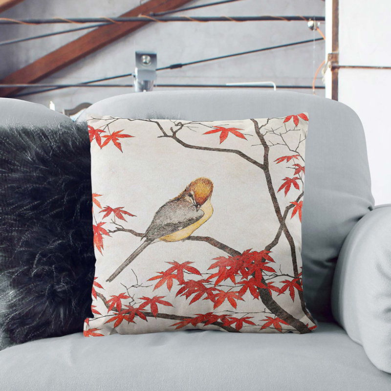 Square Throw Cushion, White, 55 x 55 cm