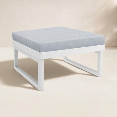 Lane Upholstered Outdoor Ottoman with Cushion