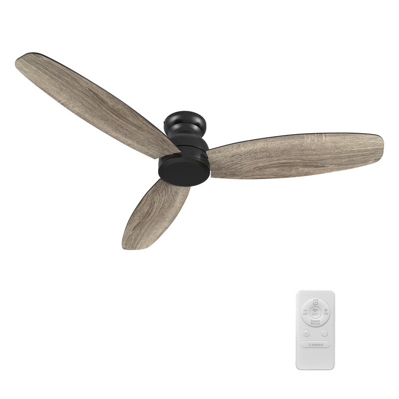 Ventilateur de plafond 60 "à courant continu avec télécommande, sans lumière
